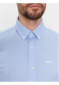 BOSS - Boss Koszula 50469378 Błękitny Regular Fit. Kolor: niebieski. Materiał: syntetyk, bawełna #3