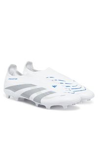 Adidas - adidas Buty do piłki nożnej Predator League Laceless Firm/Multi-Ground ID3860 Biały. Kolor: biały. Materiał: skóra #6