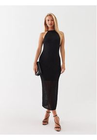 Guess Sukienka codzienna W3YK93 R24F0 Czarny Bodycon Fit. Okazja: na co dzień. Kolor: czarny. Materiał: syntetyk. Typ sukienki: bodycon, proste. Styl: casual #3