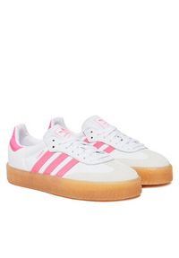 Adidas - adidas Sneakersy Sambae JS3940 Biały. Kolor: biały. Materiał: skóra #4