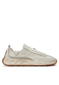 Clarks Sneakersy Craft Speed. 26176397 Biały. Kolor: biały. Materiał: skóra