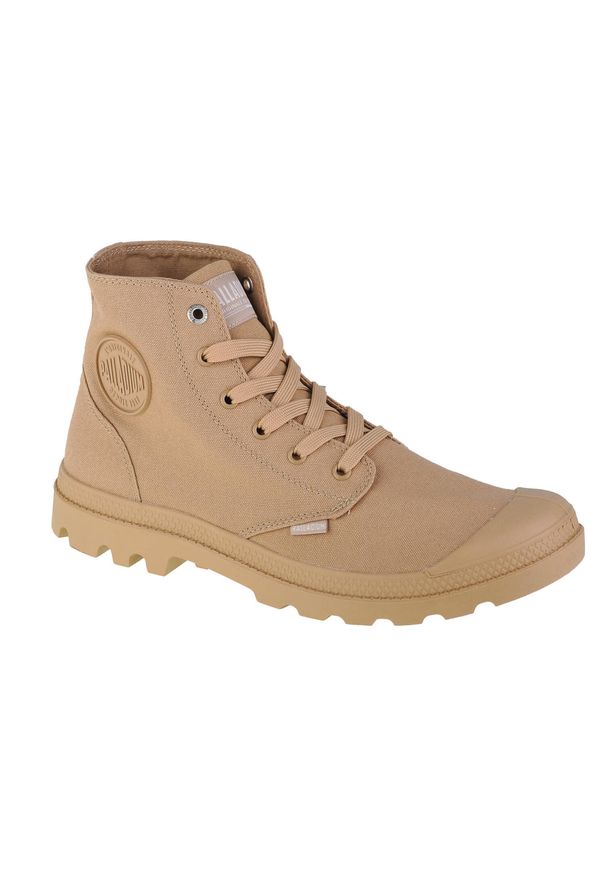 Buty sportowe Sneakersy unisex, Palladium Mono Chrome. Kolor: beżowy. Materiał: materiał, tkanina, nylon, guma, syntetyk. Sport: turystyka piesza