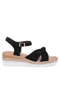 Clara Barson Espadryle ALIA WS2189-30 Czarny. Kolor: czarny. Materiał: syntetyk #1