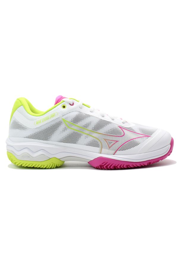 Kobieta tenis buty Mizuno Exceed Light. Kolor: zielony. Szerokość cholewki: normalna. Sport: tenis