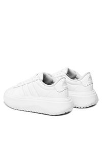 Adidas - adidas Sneakersy Grand Court Platform IE1089 Biały. Kolor: biały. Materiał: skóra. Obcas: na platformie