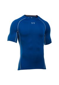 Koszulka męska Under Armour HeatGear Compression Shirt 1257468. Materiał: materiał, elastan, włókno, poliester. Wzór: gładki #4