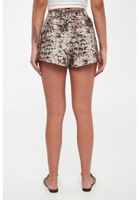 Pinko - Szorty damskie w zwierzęcy wzór Bema PINKO. Wzór: motyw zwierzęcy #5