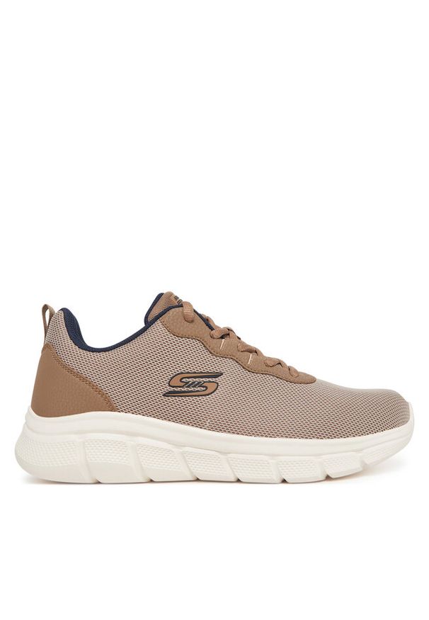skechers - Sneakersy Skechers. Kolor: brązowy