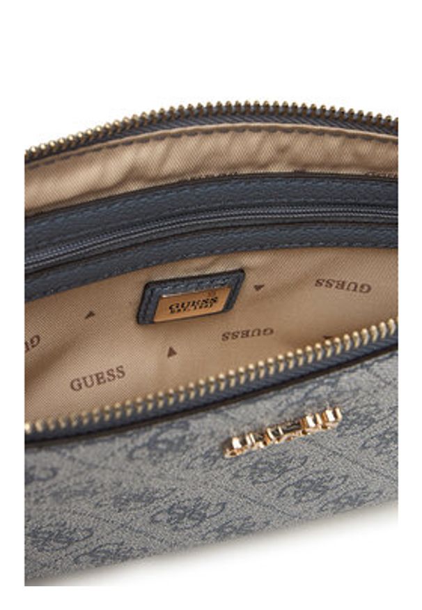 Guess Torebka Noelle II Mini HWBG96 72710 Niebieski. Kolor: niebieski. Materiał: skórzane