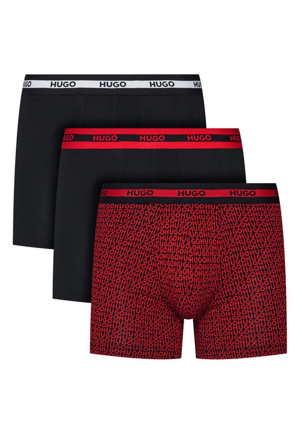 Hugo - HUGO Komplet bokserek 50545674 Kolorowy. Materiał: bawełna. Wzór: kolorowy