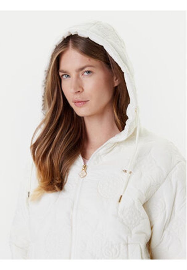 Guess Kurtka przejściowa V5YL03 WHEB2 Écru Regular Fit. Materiał: syntetyk