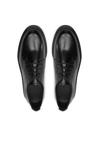 Calvin Klein Półbuty Lace Up - Lth HW0HW02278 Czarny. Kolor: czarny. Materiał: skóra