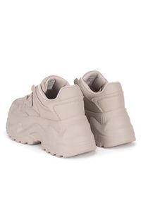 DeeZee Sneakersy LZ0893-01 Beżowy. Kolor: beżowy. Materiał: skóra #5