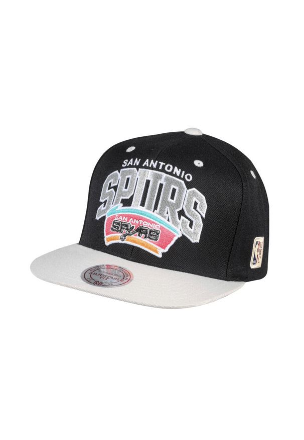 Mitchell & Ness - Czapka San Antonio Spurs. Kolor: czarny. Styl: sportowy