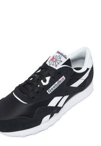 Reebok Sneakersy SS-CLASSIC NYLON 100009273 M Czarny. Kolor: czarny. Materiał: skóra, zamsz. Model: Reebok Classic, Reebok Nylon #3