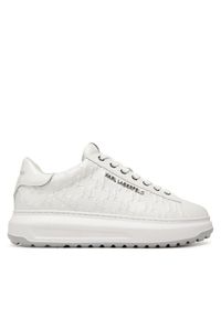 Karl Lagerfeld - KARL LAGERFELD Sneakersy KL57549 Biały. Kolor: biały. Materiał: skóra #1