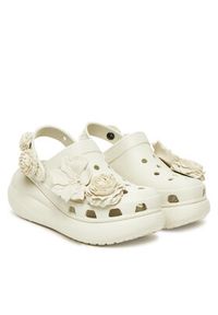 Crocs Klapki Crush Bouquet Clog 211448 Beżowy. Kolor: beżowy #4