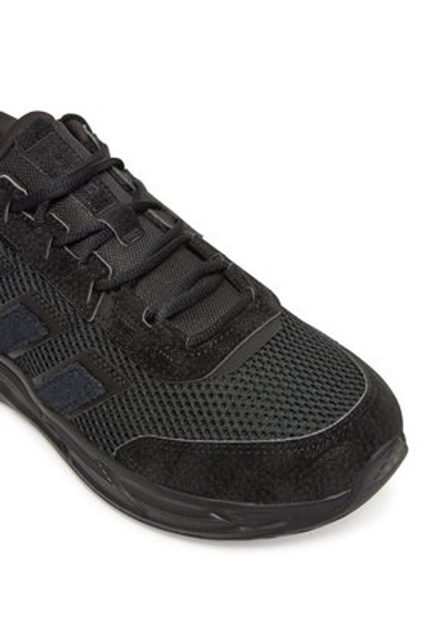 Adidas - adidas Sneakersy Astrastar JR5561 Czarny. Kolor: czarny. Materiał: materiał