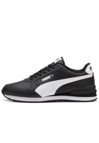 Buty unisex Puma ST Runner v4 39906801 - czarne. Kolor: czarny. Materiał: guma, skóra, syntetyk. Szerokość cholewki: normalna #1