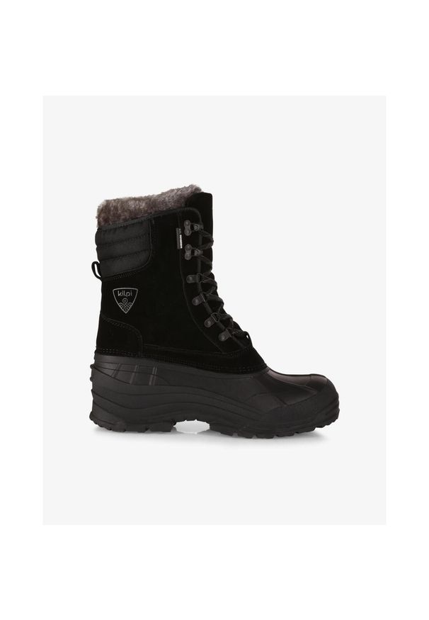 Ocieplane, wodoodporne buty zimowe Kilpi ANTARTIC HIGH WP-M. Kolor: czarny. Materiał: nylon. Sezon: zima