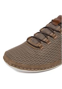 Rieker Półbuty CEO-07555-64 Beżowy ciemny. Kolor: beżowy. Materiał: materiał #7