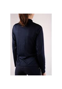 MONTAR - Damskie jeździeckie polo Montar Everly. Typ kołnierza: polo. Kolor: niebieski. Długość rękawa: długi rękaw #2