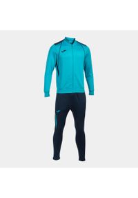 Dres Joma Championship VII. Kolor: niebieski. Materiał: dresówka. Sport: piłka nożna, fitness #1