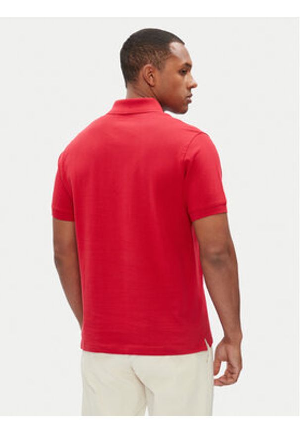 Pepe Jeans Polo Essential PM542298 Czerwony Regular Fit. Typ kołnierza: polo. Kolor: czerwony. Materiał: bawełna