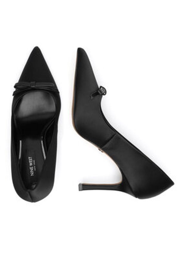 Nine West Szpilki WFA2989-1 Czarny. Kolor: czarny. Materiał: materiał. Obcas: na szpilce