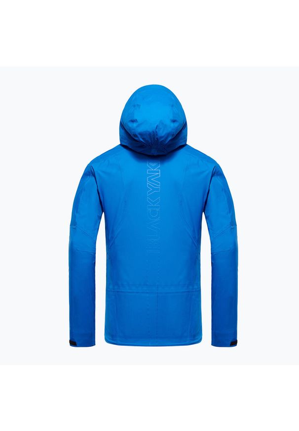 BLACK YAK - Kurtka turystyczna męska Blackyak HARIANA Gore-Tex przeciwdeszczowa. Kolor: niebieski. Technologia: Gore-Tex