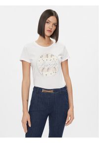 Liu Jo T-Shirt WA4108 JS923 Biały Regular Fit. Kolor: biały. Materiał: bawełna