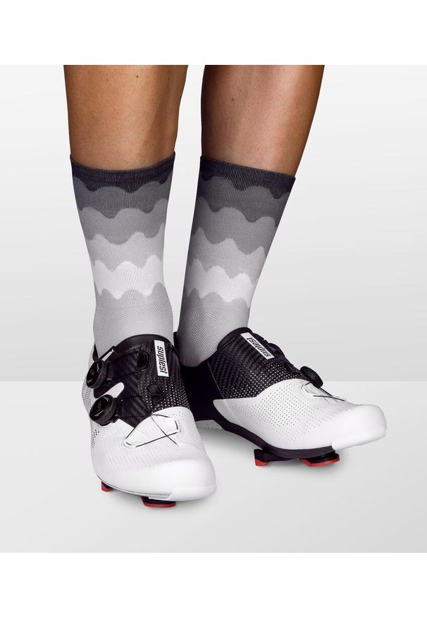 Skarpety Rowerowe Unisex LUXA Tenerife. Kolor: szary, wielokolorowy, czarny. Sport: kolarstwo