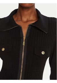 LOLA CASADEMUNT Kardigan LF2511007 Czarny Slim Fit. Kolor: czarny. Materiał: syntetyk #4