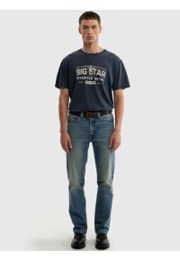 Big-Star - Jeansy męskie z przetarciami niebieskie Colt Workwear 374. Kolor: niebieski. Sezon: zima, jesień. Styl: retro #7