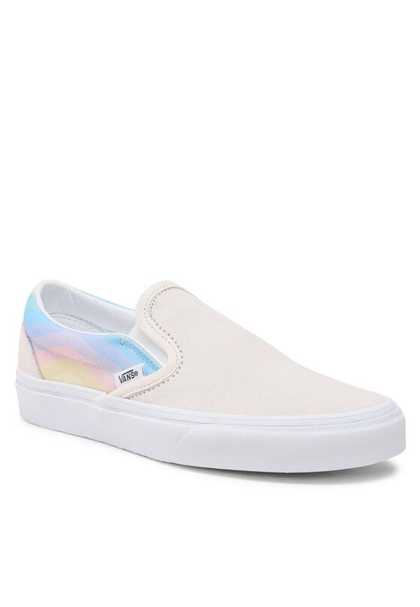 Vans Tenisówki Classic Slip-On VN0A5JLXBO51 Beżowy. Zapięcie: bez zapięcia. Kolor: beżowy. Materiał: zamsz, skóra