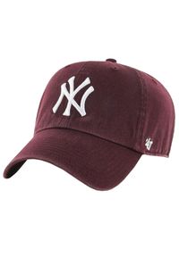 Męska czapka z daszkiem 47 Brand New York Yankees Clean Up Cap. Kolor: czerwony. Materiał: bawełna #1