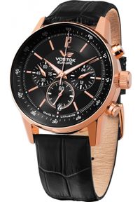 Zegarek Vostok Europe Zegarek męski Vostok Europe VK63-560B689 czarny. Kolor: czarny #1