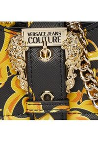 Versace Jeans Couture Torebka 75VA4BFV Czarny. Kolor: czarny. Materiał: skórzane