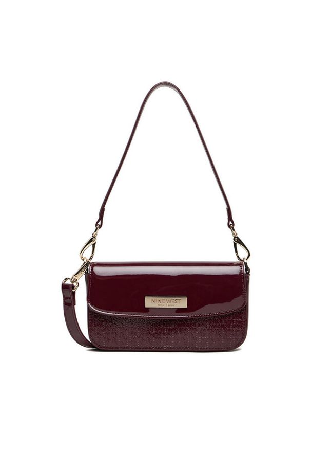 Nine West Torebka CEO-MISSISIPI-I-LDA8009 Bordowy. Kolor: czerwony