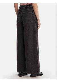 Weekend Max Mara Jeansy Vortice 2615181011 Czarny Wide Leg. Kolor: czarny #4