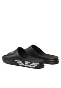 EA7 Emporio Armani Klapki XBP008 XK337 N763 Czarny. Kolor: czarny. Materiał: syntetyk #5