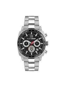 Plein Sport Zegarek Wildcat PSGBA1123 Srebrny. Kolor: srebrny. Styl: sportowy