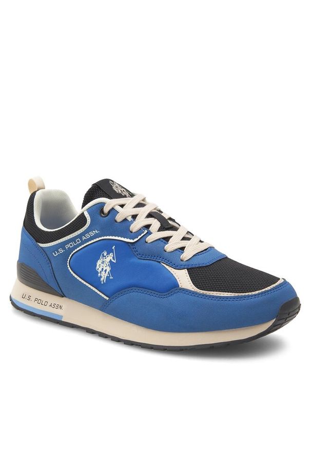 Sneakersy U.S. Polo Assn.. Kolor: niebieski