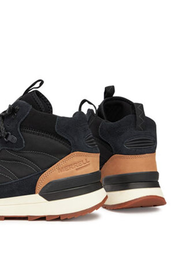 Merrell Trekkingi Alpine 83 Snkr Recraft Mid Waterproof J006719 Czarny. Kolor: czarny. Materiał: skóra, zamsz. Sport: turystyka piesza