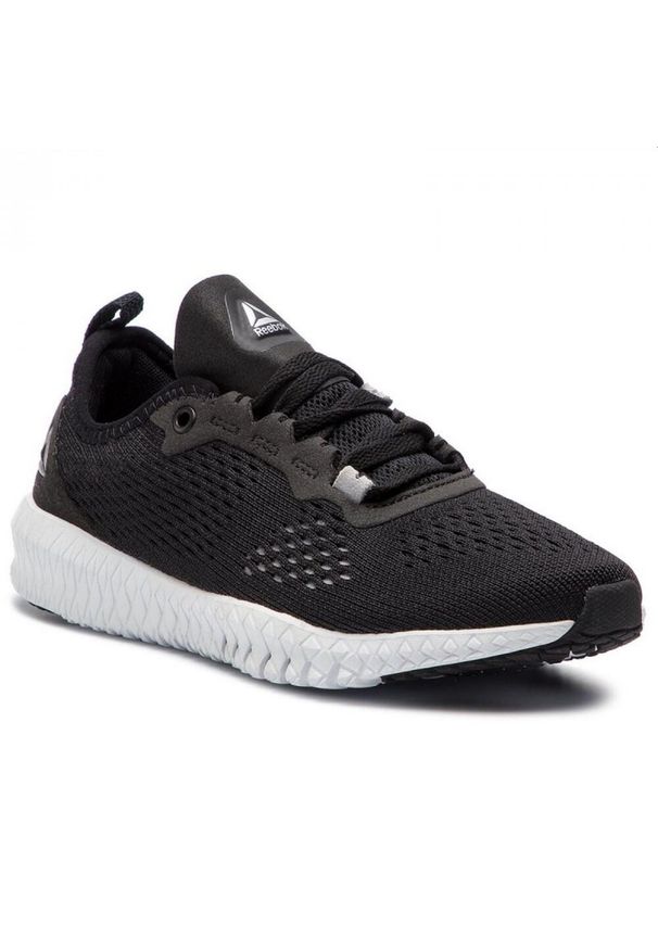 Buty do chodzenia damskie Reebok Flexagon. Zapięcie: sznurówki. Kolor: czarny. Materiał: materiał, syntetyk, tkanina, guma. Szerokość cholewki: normalna. Sport: turystyka piesza
