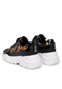Versace Jeans Couture Sneakersy 80VA3SC7 ZSD94 G89 Czarny. Kolor: czarny. Materiał: skóra #4