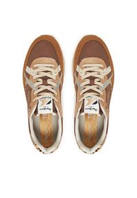 Pepe Jeans Sneakersy Brit Glitter W PLS400005 Brązowy. Kolor: brązowy. Materiał: materiał #4