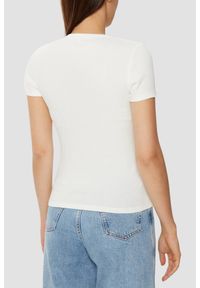 Tommy Jeans - TOMMY JEANS Damski t-shirt w kolorze ecru, Rozmiar L. Kolor: beżowy #4