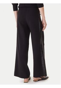 LOLA CASADEMUNT Spodnie materiałowe LF2514003 Czarny Regular Fit. Kolor: czarny. Materiał: syntetyk