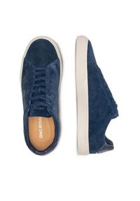 Gino Rossi Sneakersy LUCA-02 124AM Granatowy. Kolor: niebieski. Materiał: zamsz, skóra #6